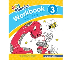 KNYGA Sue Lloyd Jolly Phonics Workbook 3, in Print Letters (American English edition)