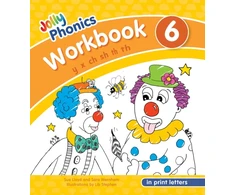 KNYGA Sue Lloyd Jolly Phonics Workbook 6, in Print Letters (American English edition)