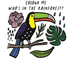 KNYGA Surya Sajnani Colour Me: Who’s in the Rainforest?