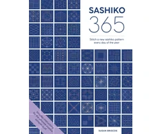 KNYGA Susan Briscoe Sashiko 365, Stitch a New Sashiko Pattern Every Day of the Year