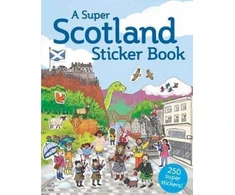 KNYGA Susana Gurrea Super Scotland Sticker Book