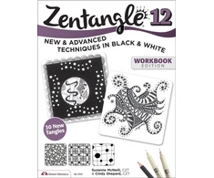 KNYGA Suzanne Mcneill Zentangle 12, Workbook Edition