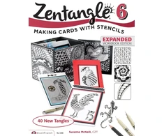 KNYGA Suzanne Mcneill Zentangle 6, Expanded Workbook Edition