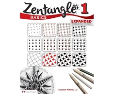 KNYGA Suzanne Mcneill Zentangle Basics, Expanded Workbook Edition