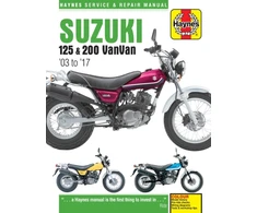 KNYGA Suzuki RV125/200 VanVan (03 - 17) Haynes Repair Manual