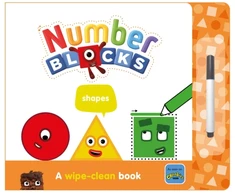 KNYGA Sweet Cherry Publishing Cherry Numberblocks Shapes: A Wipe-Clean Book