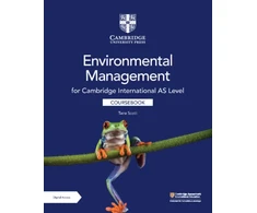 KNYGA Tana Scott Cambridge International AS Level Environmental Management Coursebook with Digital Access (2 Years)