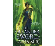 KNYGA Tasha Suri Oleander Sword, sequel to the World Fantasy Award-winning sapphic fantasy The Jasmine Throne