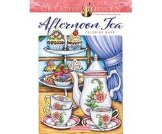 KNYGA Teresa Goodridge Creative Haven Afternoon Tea Coloring Book