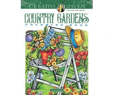 KNYGA Teresa Goodridge Creative Haven Country Gardens Coloring Book