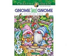 KNYGA Teresa Goodridge Creative Haven Gnome Sweet Gnome Coloring Book