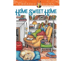 KNYGA Teresa Goodridge Creative Haven Home Sweet Home Coloring Book