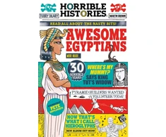 KNYGA Terry Deary Deary, Terry; Hepplewhite, Peter Awesome Egyptians (newspaper edition)