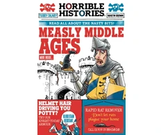 KNYGA Terry Deary Deary Terry Measly Middle Ages (newspaper edition)