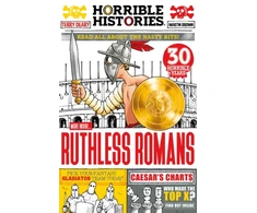 KNYGA Terry Deary Ruthless Romans (newspaper edition)