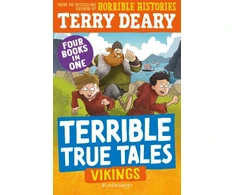 KNYGA Terry Deary Terrible True Tales: Vikings, From the author of Horrible Histories, perfect for 7+