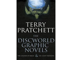 KNYGA Terry Pratchett Discworld Graphic Novels: The Colour of Magic and The Light Fantastic, a stunning gift edition of the first two Discworld novels in comic form