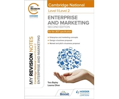 KNYGA Tess Bayley My Revision Notes: Level 1/Level 2 Cambridge National in Enterprise &amp; Marketing: Second Edition