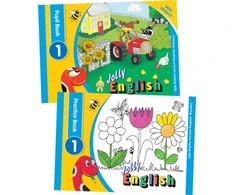 KNYGA Tessa Lochowski Jolly English Level 1 Pupil Set, In Precursive Letters (British English edition)