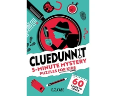 KNYGA The Puzzle House Cluedunnit: 5-Minute Mystery Puzzles for Kids, 60 cases to crack