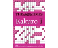 KNYGA The Times Mind Games Times Kakuro Book 1, 200 Mathematical Logic Puzzles