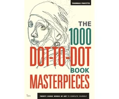 KNYGA Thomas Pavitte 1000 Dot-to-Dot Book: Masterpieces