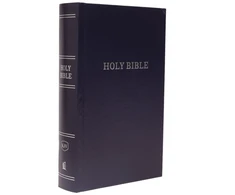 KNYGA Thomas Thomas Nelson KJV, Pew Bible, Large Print, Hardcover, Mėlyna, Raudona Letter, Comfort Print, Holy Bible, King James Version