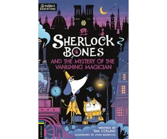 KNYGA Tim Collins Collins Tim Sherlock Bones and the Mystery of the Vanishing Magician: A Puzzle Quest