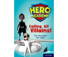 KNYGA Tom Mclaughlin Hero Academy: Oxford Level 10, Baltas Book Band: Calling All Villains!