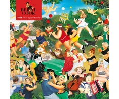KNYGA Tree Flame Adult Jigsaw Puzzle Beryl Cook: Good Times