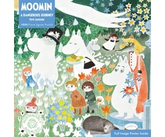 KNYGA Tree Flame Adult Sustainable Jigsaw Puzzle Moomin: A Dangerous Journey