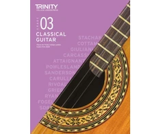 KNYGA Trinity College London Classical Guitar Exam Pieces From 2020: Grade 3