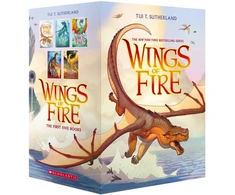 KNYGA Tui T Sutherland Wings of Fire The Dragonet Prophecy (Box set)
