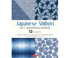 KNYGA Tuttle Publishing Japanese Shibori Gift Wrapping Papers - 12 Sheets, 18 x 24 inch (45 x 61 cm) Wrapping Paper
