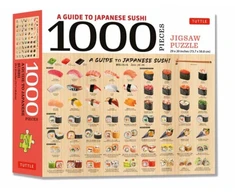 KNYGA Tuttle Tuttle Publishing Guide to Japanese Sushi - 1000 Piece Jigsaw Puzzle