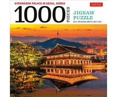 KNYGA Tuttle Tuttle Publishing Gyeongbok Palace in Seoul Korea - 1000 Piece Jigsaw Puzzle