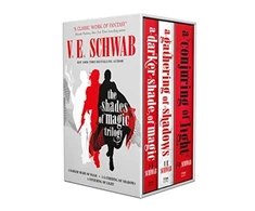 KNYGA V E Schwab Shades of Magic trilogy slipcase