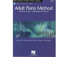 KNYGA VARIOUS Hal Leonard Adult Piano Method Book 1