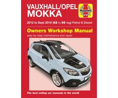 KNYGA Vauxhall/Opel Mokka Petrol &amp; Diesel (12 - Sept 16) 62 to 66 Haynes Repair Manual