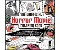 KNYGA Vernieda Vergara Unofficial Horror Movie Coloring Book