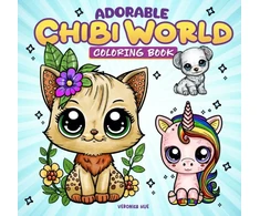 KNYGA Veronica Hue Adorable Chibi World Coloring Book