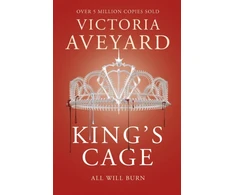 KNYGA Victoria Aveyard King's Cage, The third YA dystopian fantasy adventure in the globally bestselling Raudona Queen series