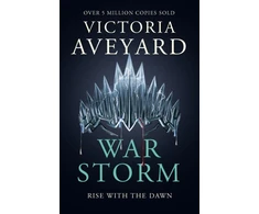 KNYGA Victoria Aveyard War Storm, The final YA dystopian fantasy adventure in the globally bestselling Raudona Queen series
