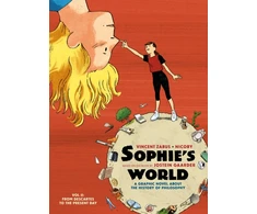 KNYGA Vincent Zabus Sophie’s World Vol II, A Graphic Novel About the History of Philosophy: From Descartes to the Present Day