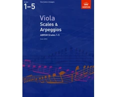 KNYGA Viola Scales &amp; Arpeggios, ABRSM Grades 1-5