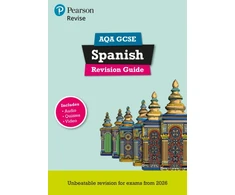 KNYGA Vivien Halksworth Pearson Revise AQA GCSE Spanish Revision Guide incl. audio, quiz &amp; video - for 2026, 2027 exams