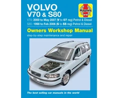 KNYGA Volvo V70 / S80 Petrol &amp; Diesel (98 - 07) Haynes Repair Manual