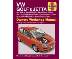 KNYGA VW Golf (04 - Sept 08), Golf Plus (05 - Mar 09) &amp; Jetta (06 - 09) Haynes Repair Manual