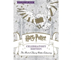 KNYGA Warner Brothers Harry Potter Colouring Book Celebratory Edition, The Best of Harry Potter colouring - an official colouring book