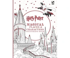 KNYGA Warner Brothers Harry Potter Magical Places and Characters Colouring Book